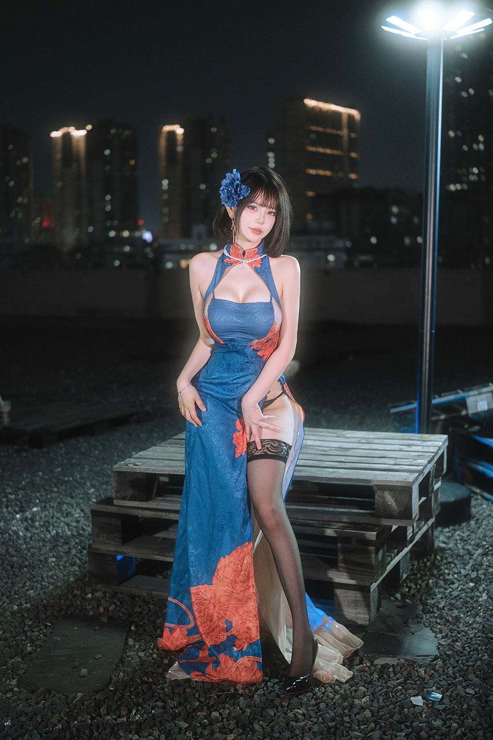 Tina很妖孽呀 碧蓝航线 建武 旗袍 [39P-331MB]