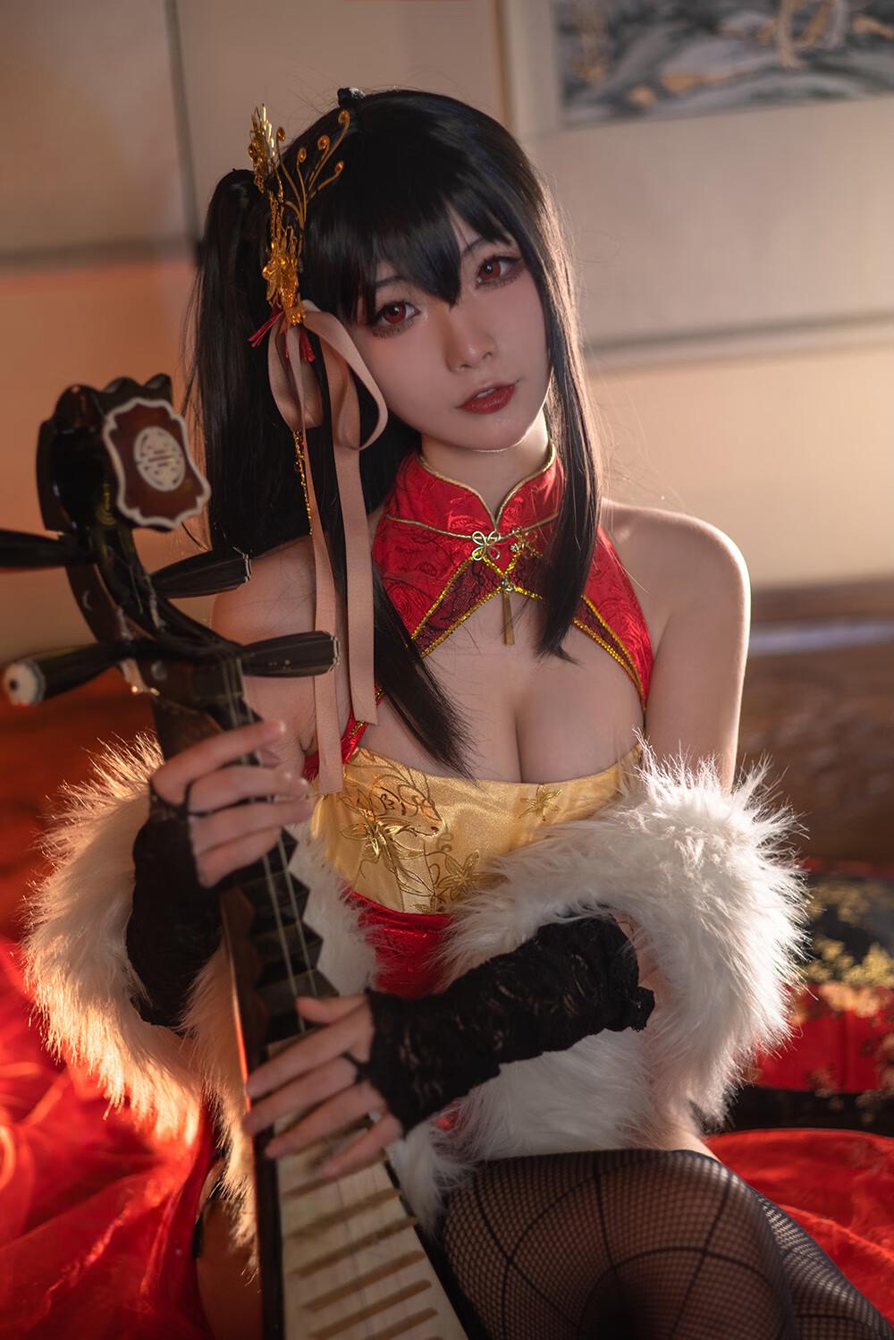 yuuhui玉汇 (Kokuhui) 碧蓝航线 大凤旗袍[23P-148M]