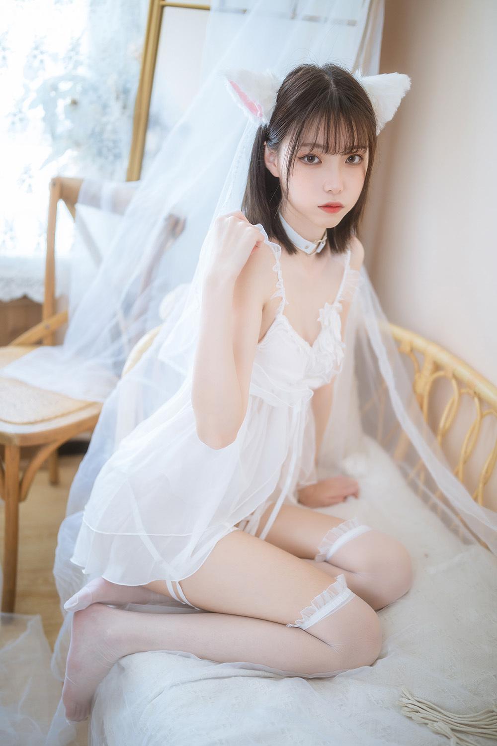 许岚LAN 少女白色裙[41P-627MB]