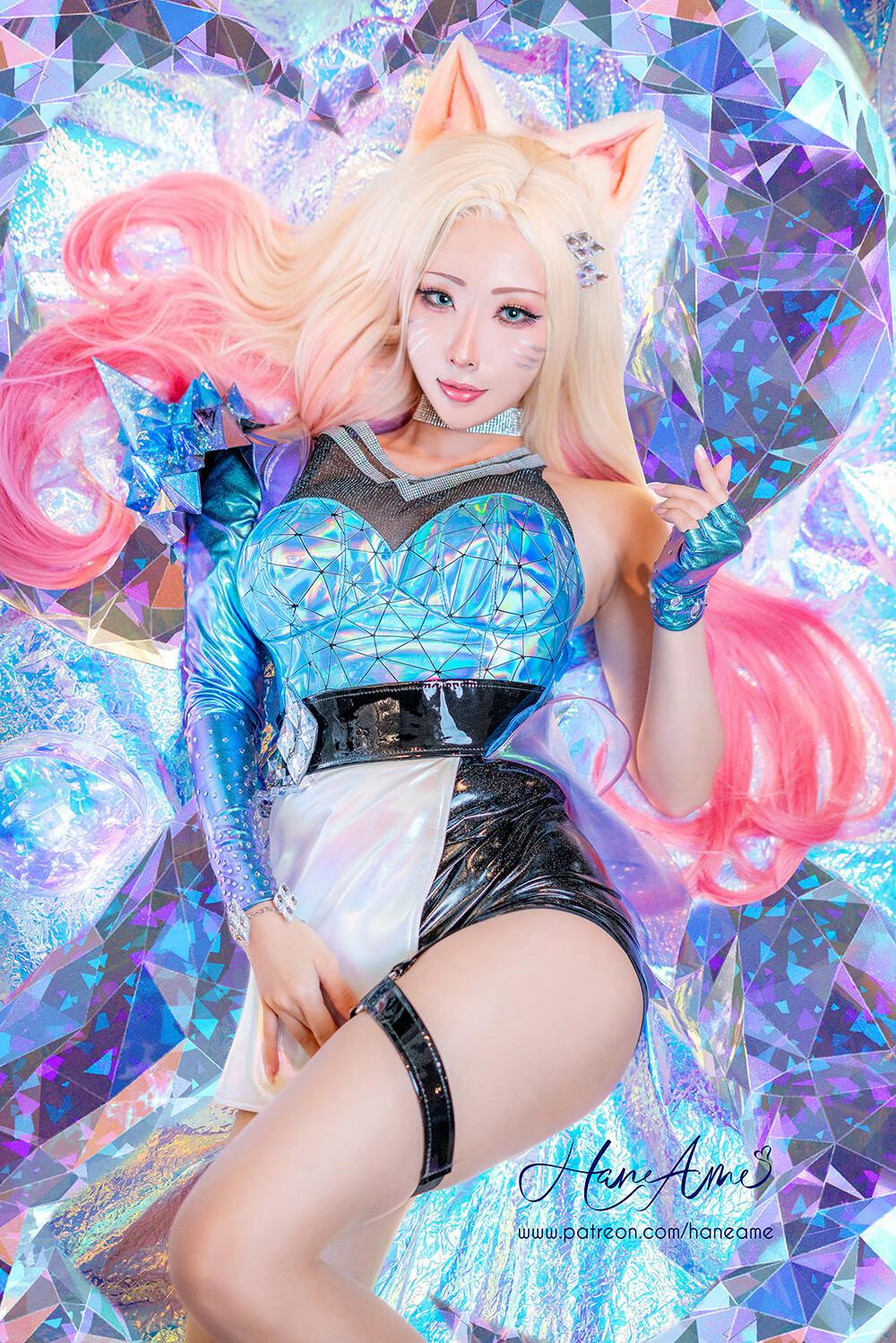 雨波_HaneAme League of legends_Ahri_KDA All out 11月等级1_英雄联盟_阿狸 KDA All out