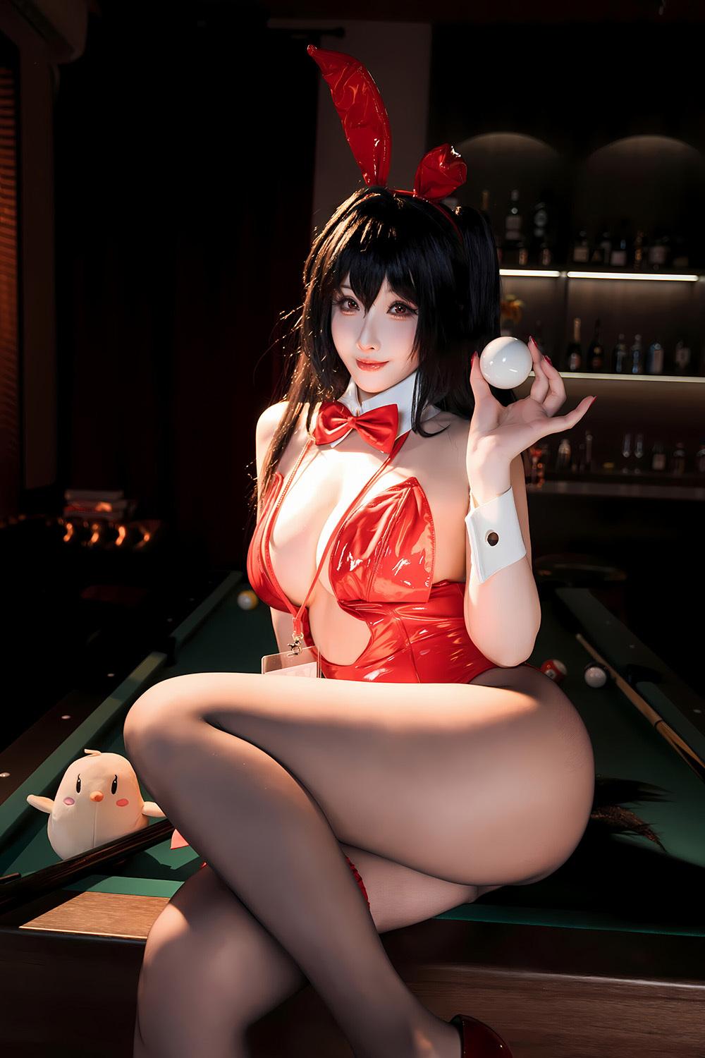 rioko凉凉子 大凤桌球兔女郎[49P7V-462M]