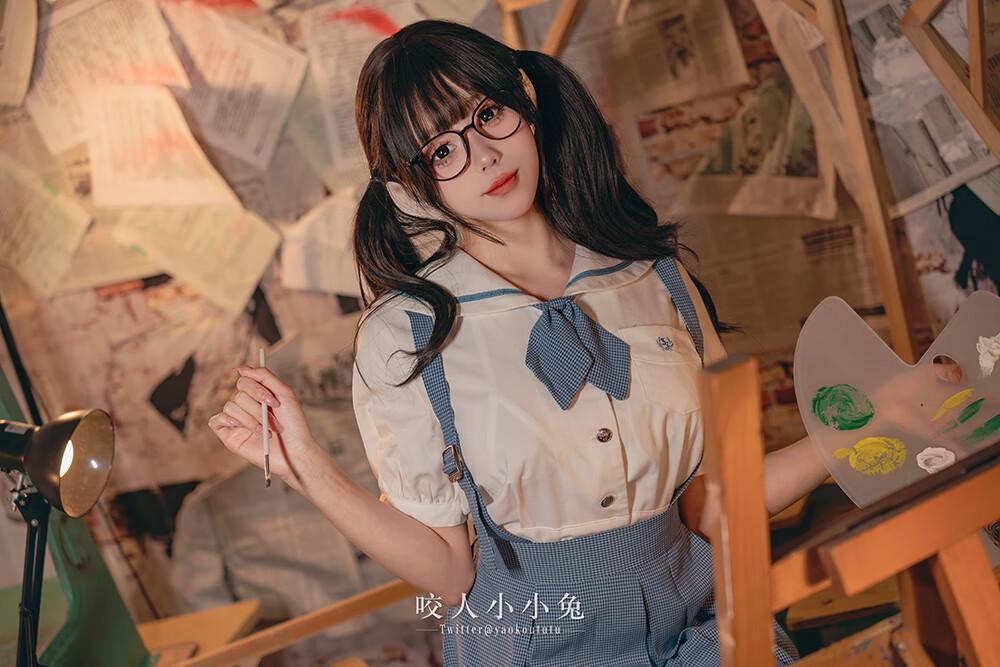 咬一口兔娘(黏黏团子兔) –未成名画作&B+WITH+U [64P1V-1.51G]