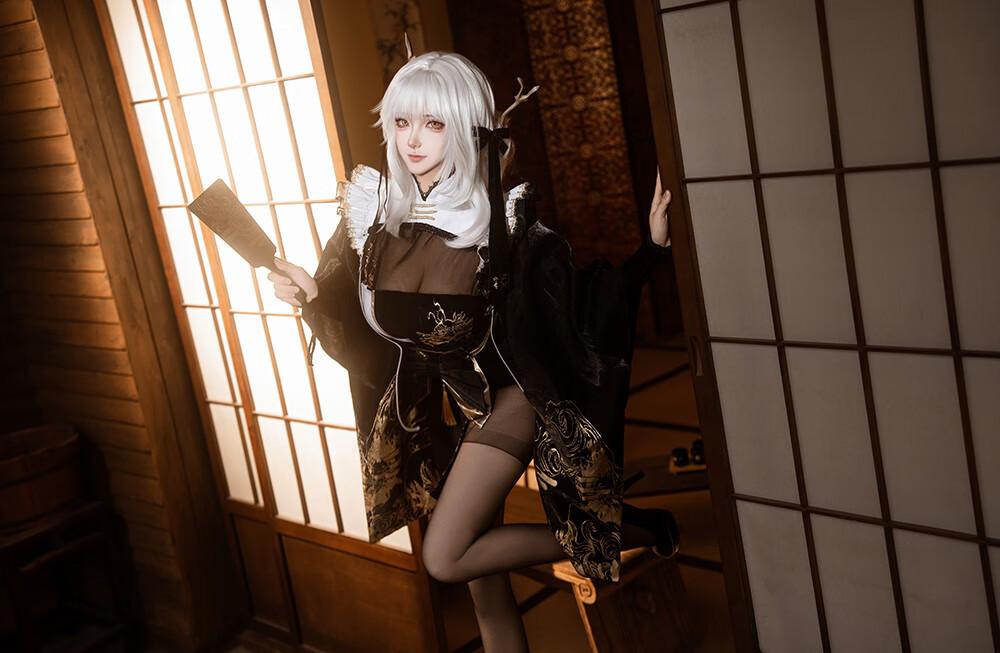 Seya-狮砸 Nikke布兰儿和服[12P-124M]