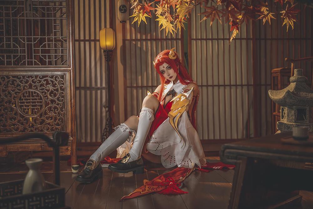 Seya-狮砸 王者荣耀 貂蝉 唤灵魅影 [6P-60.2MB]