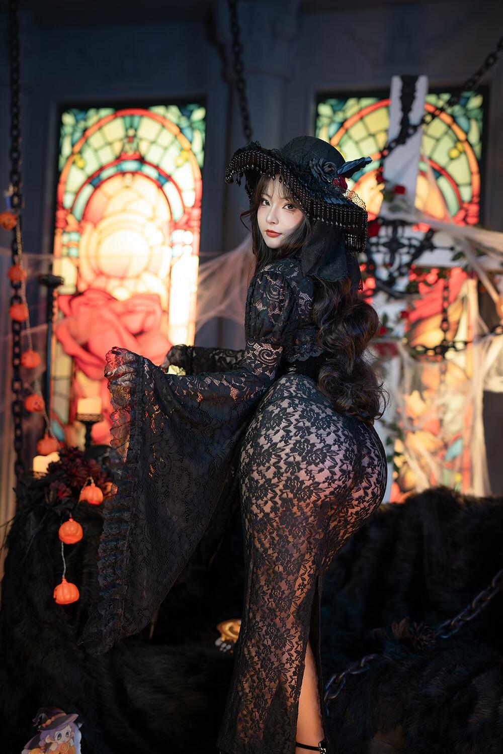 yuuhui玉汇 (Kokuhui) 万圣节特辑  魔女狂欢夜 [133P1V-947MB]