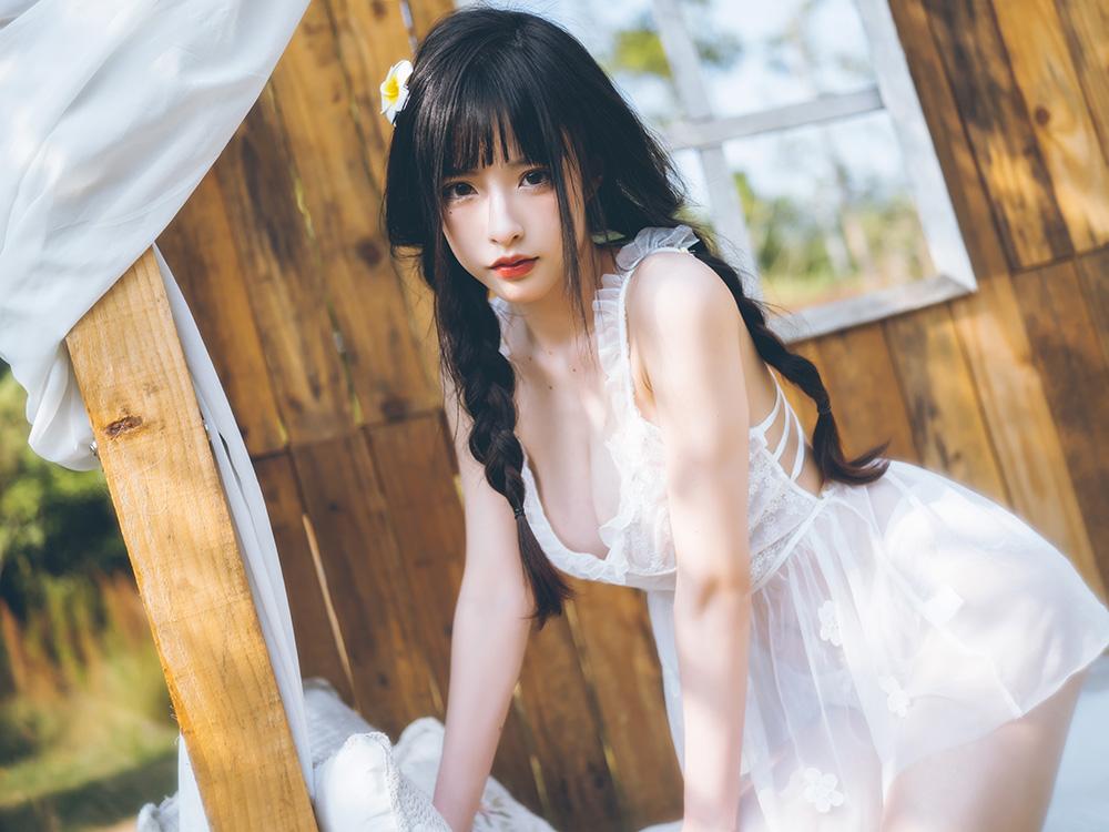 清水由乃 清水由乃 田园蕾丝裙[65P-2.66GB]