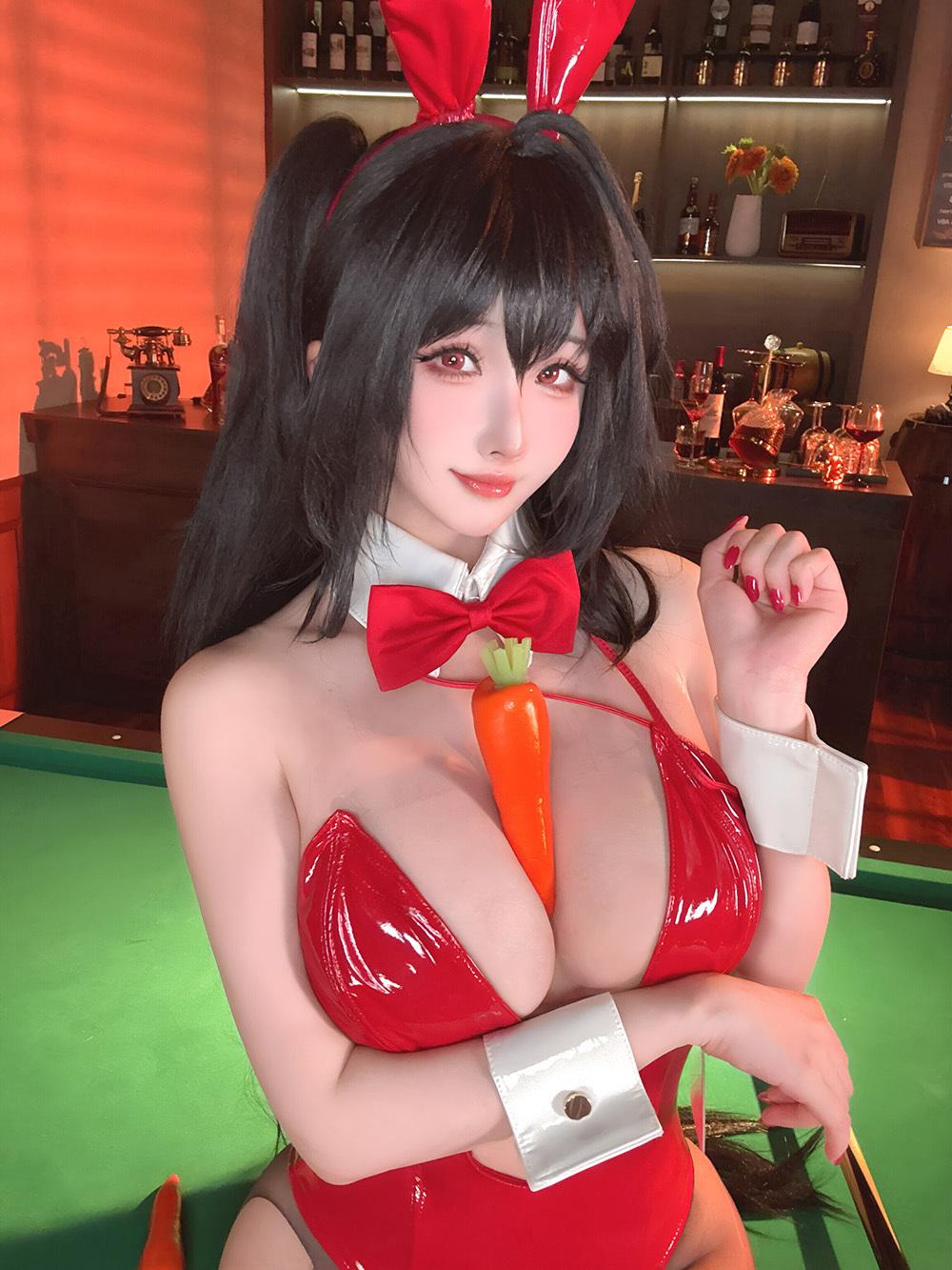rioko凉凉子 大凤桌球兔女郎[49P7V-462M]