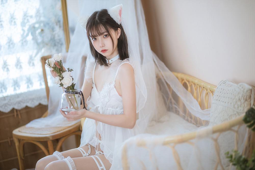许岚LAN 少女白色裙[41P-627MB]