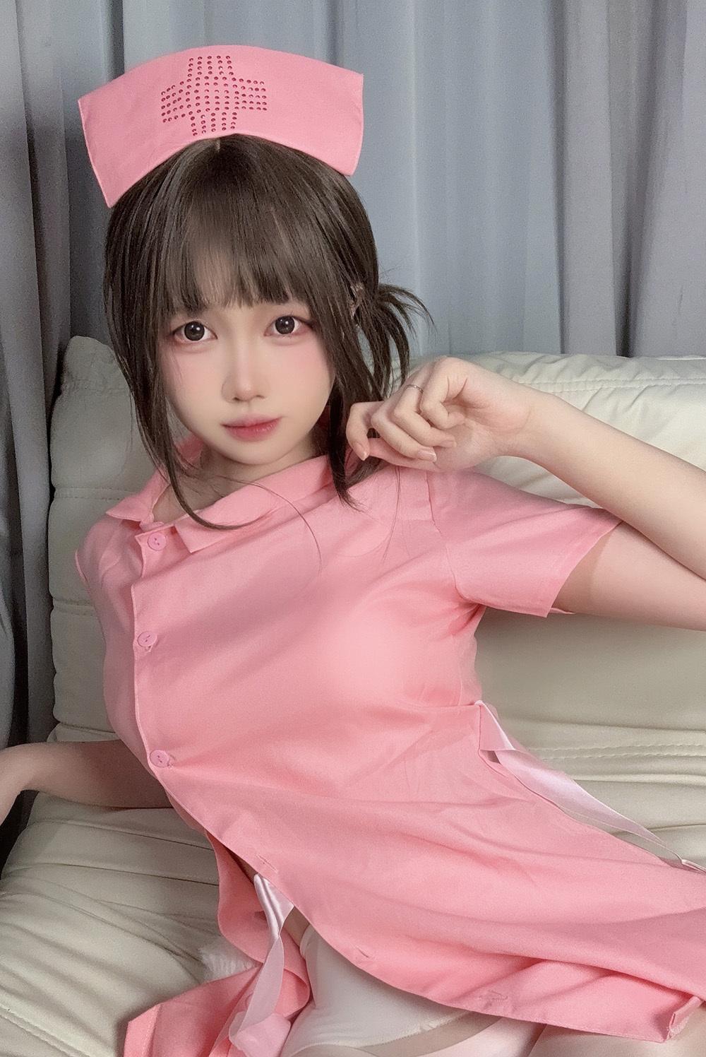 洛桑w伊梓 25年7月会员专属 粉护士 [28P-143M]