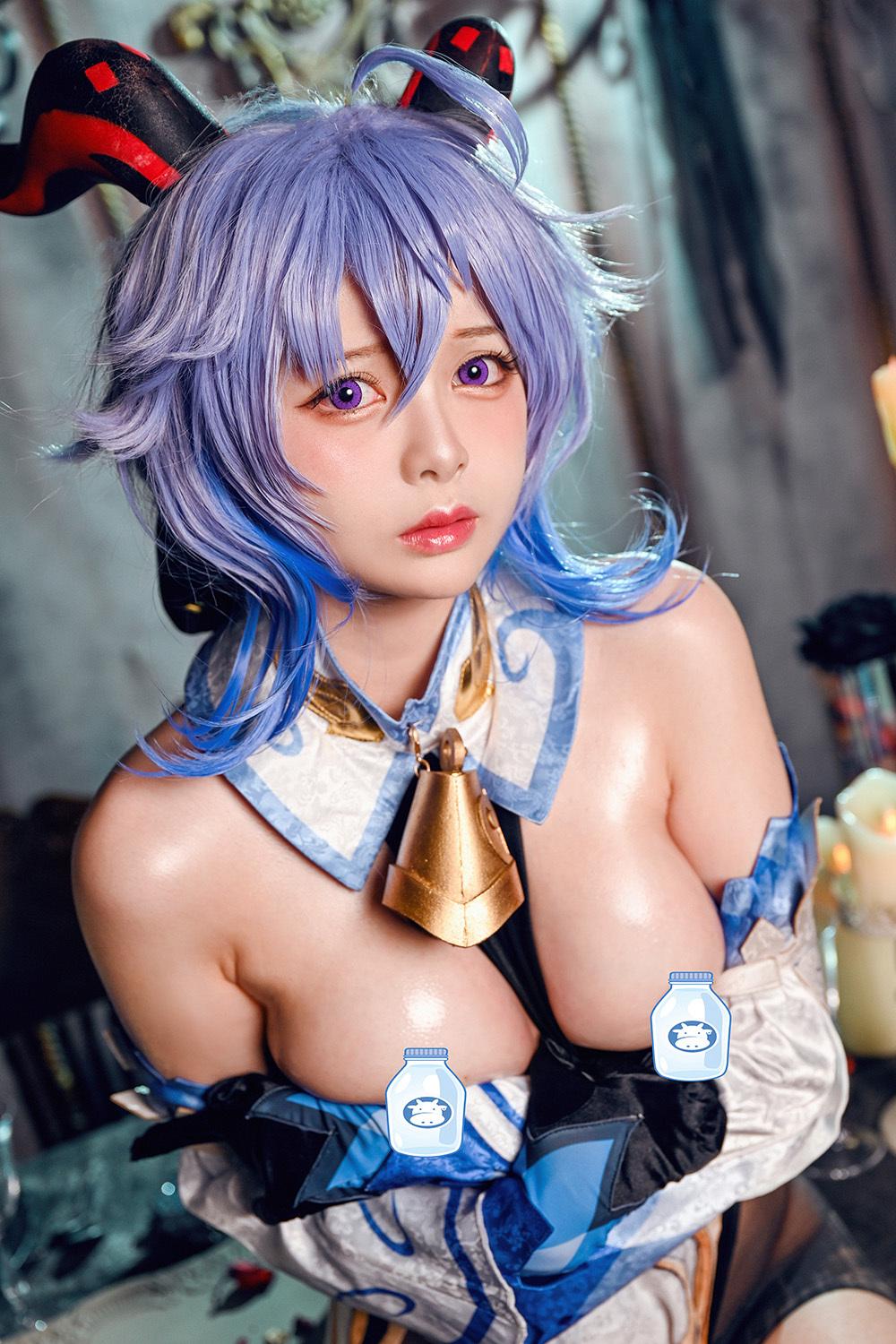 Hachi小芭 Ganyu[15P-45M]