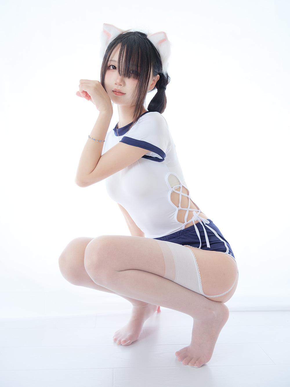 五更百鬼 舰长 体操服 猫耳 [25P-152M]