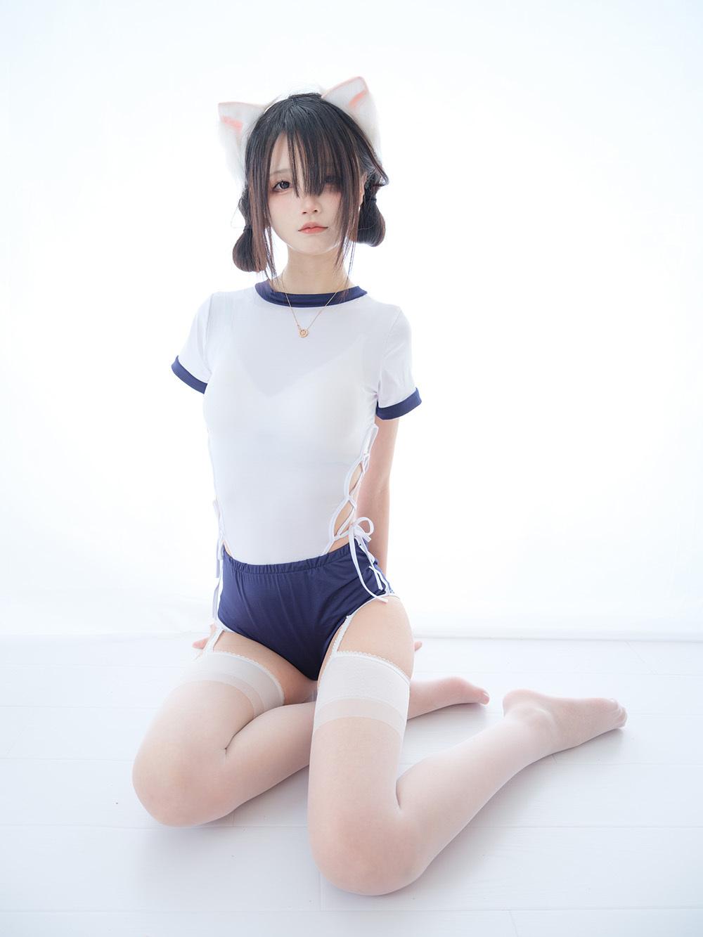 五更百鬼 舰长 体操服 猫耳 [25P-152M]
