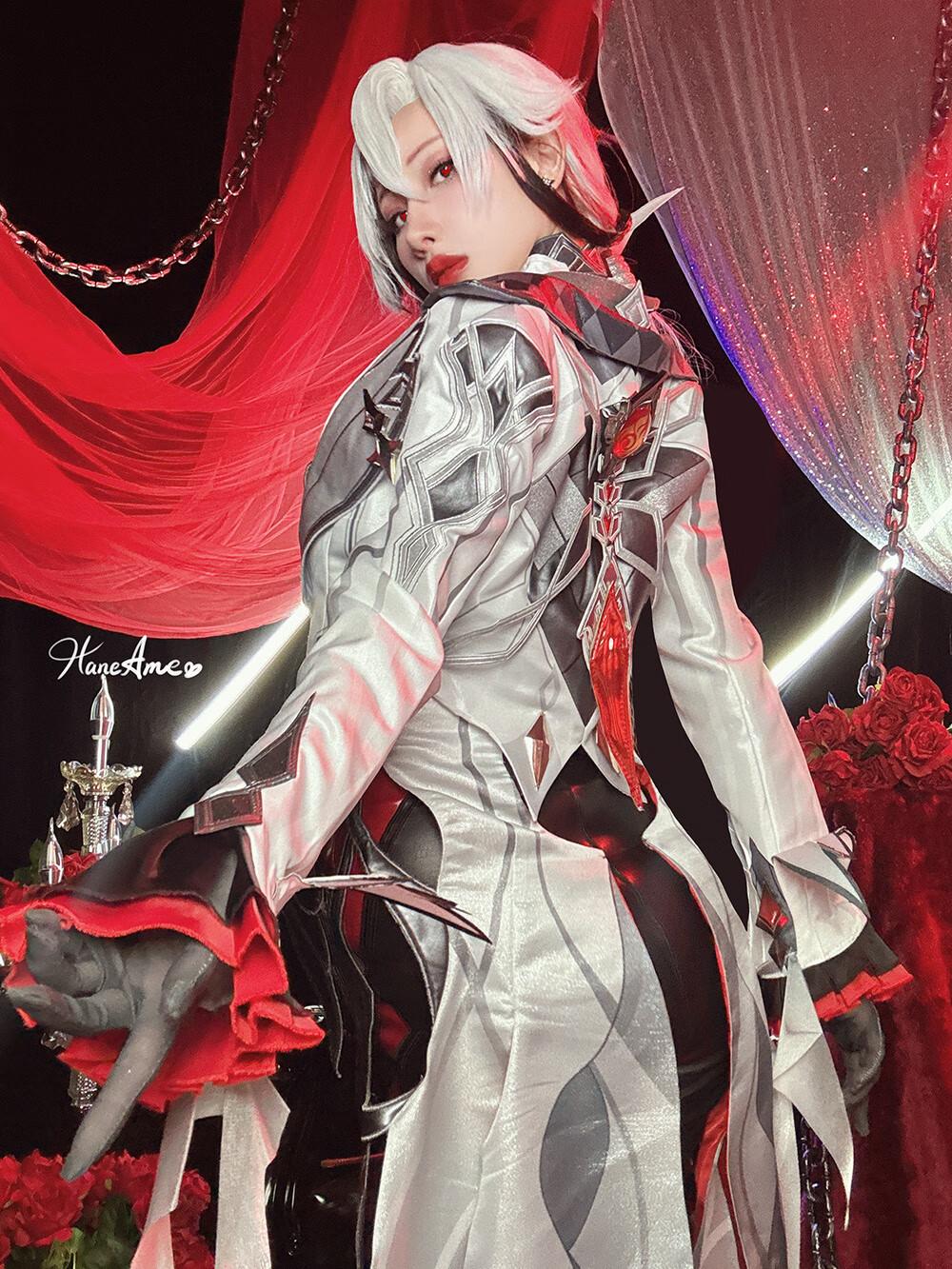雨波_HaneAme 原神 阿蕾奇諾 [36P2V-303MB]