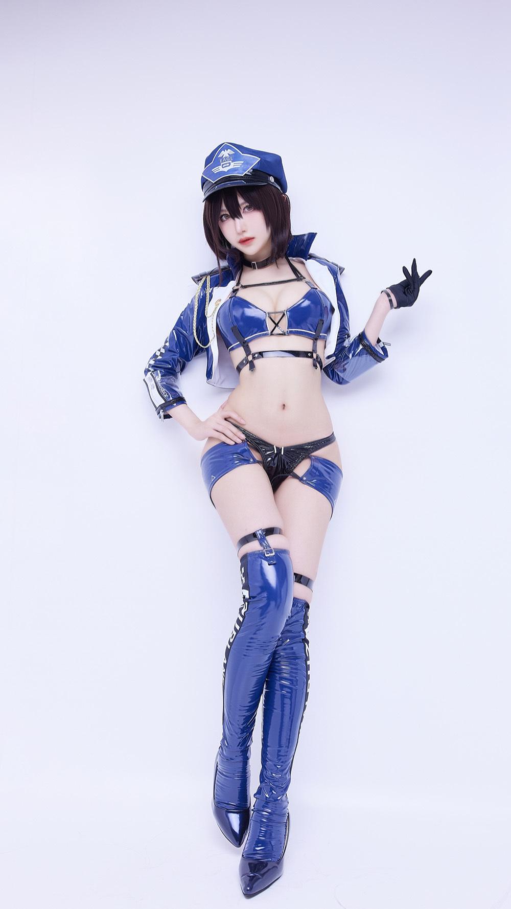 Shika小鹿鹿 碧蓝航线-巴尔的摩赛车服[9P-48M]