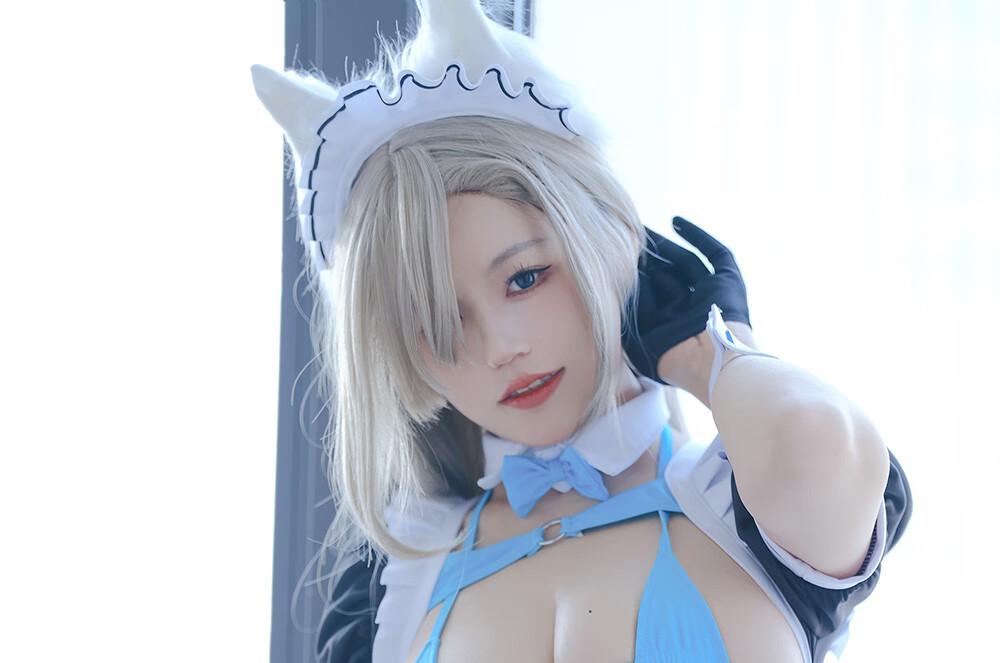 小仓千代w  蔚蓝档案 一之濑明日奈 女仆[22P-66M]
