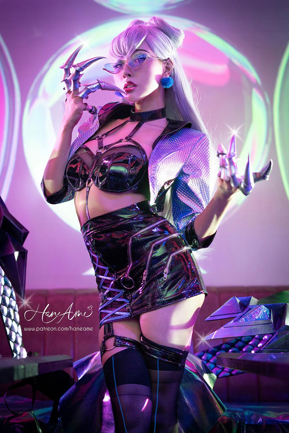 雨波_HaneAme LOL_Evelynn_KDAALLOUT