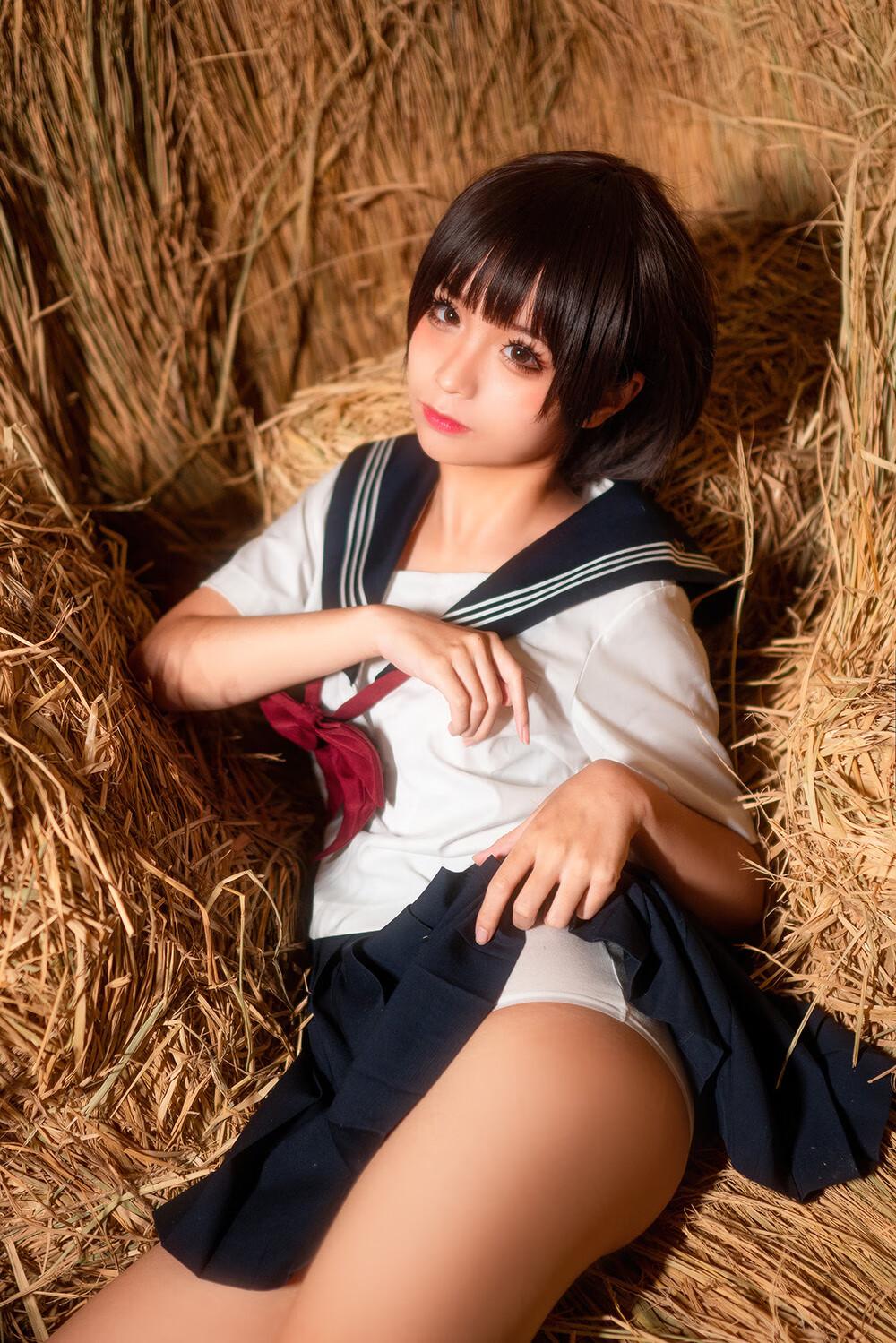 蠢沫沫 稻草 [50P-606MB]