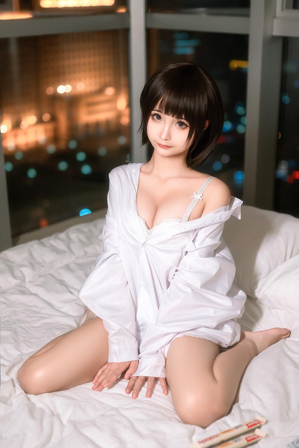 蠢沫沫 白衬衫 [40P-445MB]