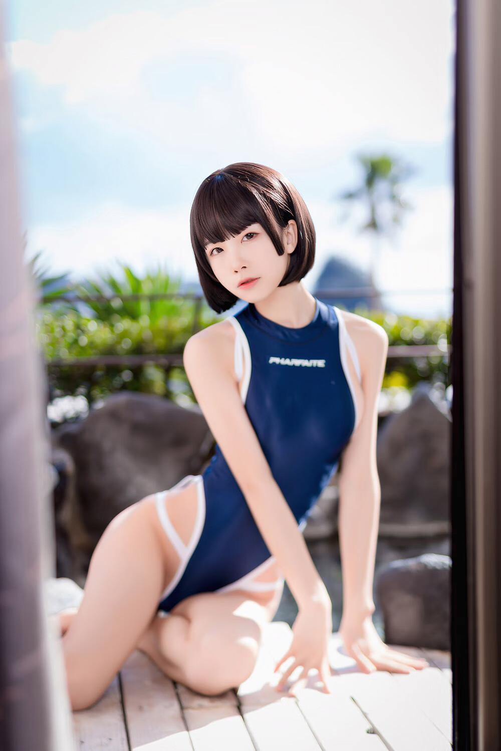 水淼aqua 竞泳水着[40P-585MB]