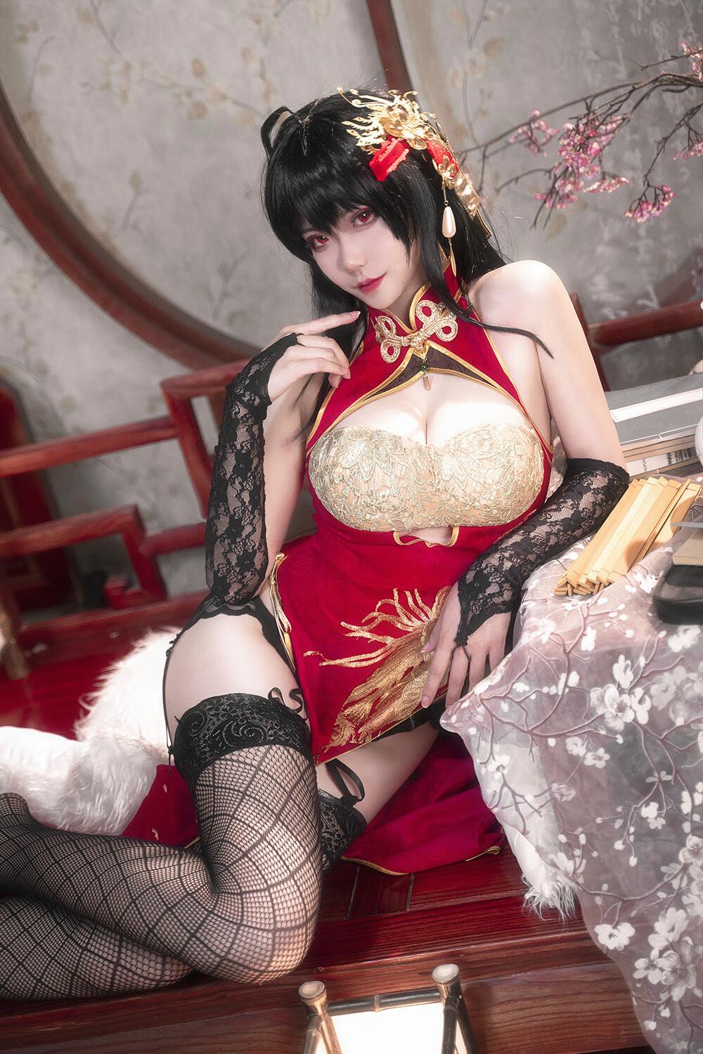 Seya-狮砸 碧蓝航线 大凤 旗袍[15P-152M]