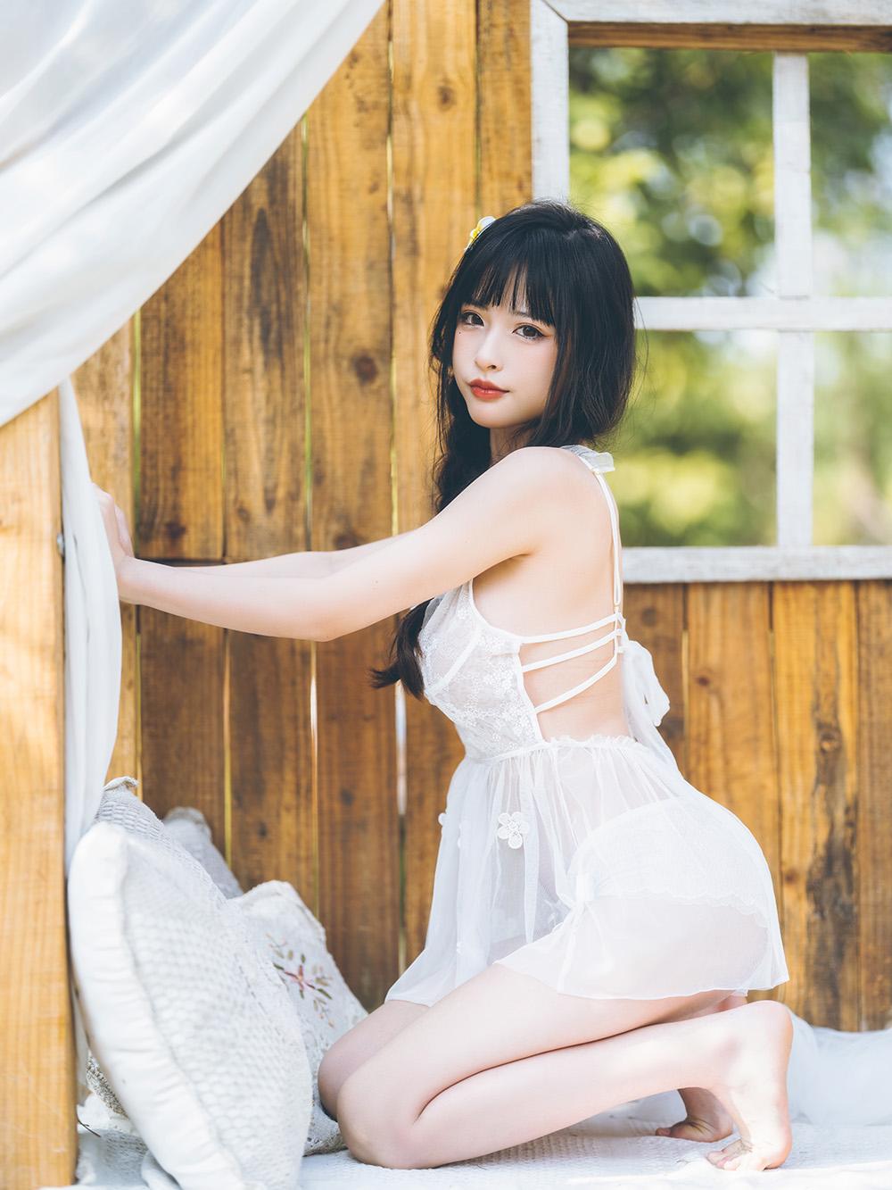 清水由乃 清水由乃 田园蕾丝裙[65P-2.66GB]