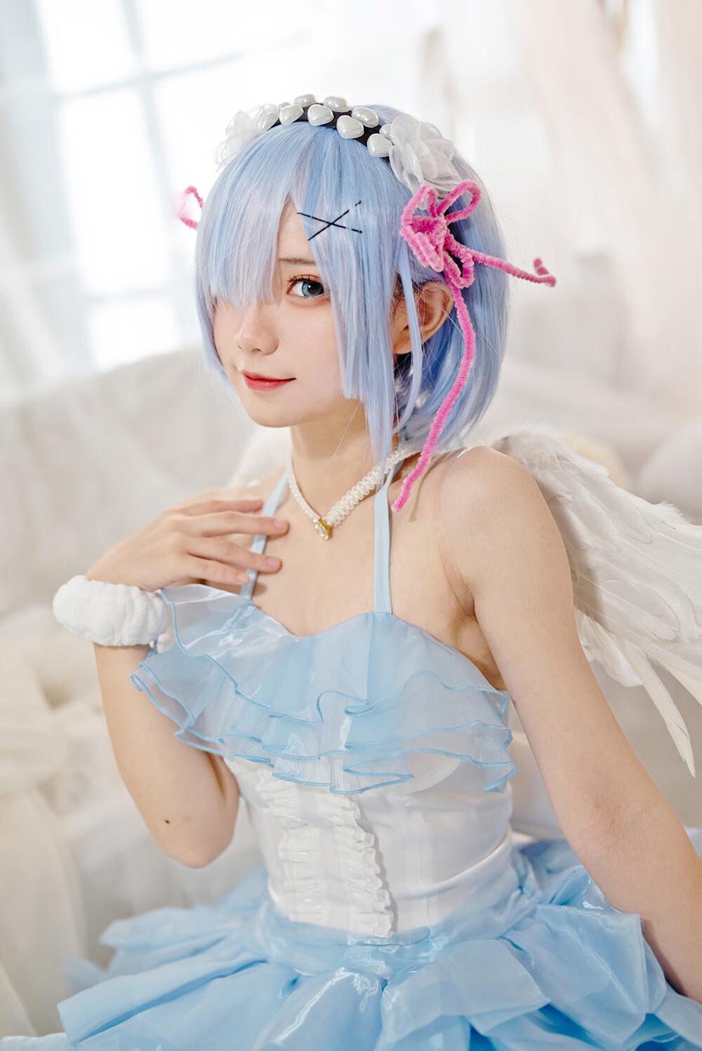 花柒Hana 蕾姆大天使正片 [19P-75MB]